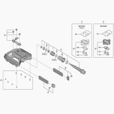 Shimano Pd-M530 Body Cover And Fixing Bolts Right Spares & Accessories